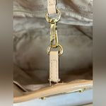 MICHAEL KORS MK Signature Jet Set Travel CARRYALL TOTE Bag Oyster Patent Leather Tan Photo 6