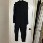 STILLWATER gray Cotton Long sleeve button front Jumpsuit romper size Medium Photo 4