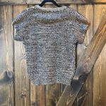 Vintage Midnight Blues Patchwork Sweater Brown Photo 1