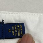Ralph Lauren Polo  White Bermuda Short Size 0 Photo 3