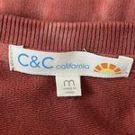 C&C California Womens Tie Dye Crew Long Sleeve Pullover Sweatshirt M Photo 2