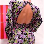 Victoria's Secret  Deep Plunge Floral Coverup Caftan Photo 12