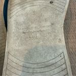 Manolo Blahnik Turquoise Suede Penny Loafers Women’s 39.5 Slip On Italy Photo 7