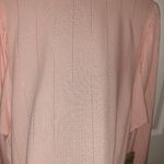 Thereabouts Blouse Blush Rose Metallic Stripe Top Size Junior 3XL Pink Photo 12