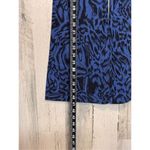 Urban Outfitters  Bryn Pull On Flare Pants Blue And Black Swirl Print size XS Photo 9