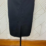 Givenchy ‎ Cady Chain Detail Pencil Skirt Black Gold Size Medium Photo 3