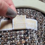 Michael Kors Michael Brown Multi Tweed Wool Blend Crop Jacket Photo 8