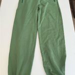 Les Girls Les Boys Green Relaxed Fit Sweatpants Size Medium Pockets Photo 0