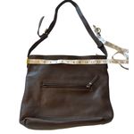 Giani Bernini Genuine Leather Crossbody Shoulder Bag Brown Photo 0