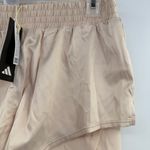 Adidas  Women’s Power 2-in-1 Training Shorts Beige Medium NWT (linen/White) Photo 1
