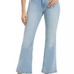 Good American GLC High Rise Mini Bootcut Jeans in Indigo, NWT, Size 16 Photo 2