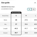 Amazon - High Waisted Straight Leg Faux Leather Pants, Black, Size S, NWT Photo 3