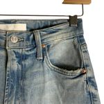 Mother The High Waisted Rider Skimp The Confession Distressed Jeans Size 26 Blue Photo 7