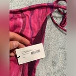 NA-KD NWT Melissa Bentsen x  drawstring bikini pantie snake print medium Photo 3