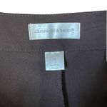 Christopher & Banks  Capri Pants Size 10 Brown Classic Fit Stretch Womens 32X20‎ Photo 3