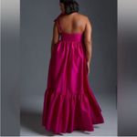 NWT | Anthropologie ATSU Hot Pink Bow Maxi Dress | 1X Photo 2