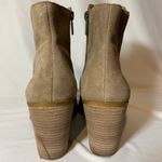 Lucky Brand Ankle Embroidered Boots Elenor Tan Suede 8M Photo 4