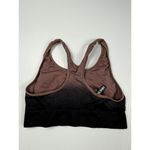 Victoria secret PINK Ombre Sports Bra Racerback Athletic Brown Black M Size M Photo 4
