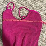 Good American Always Fits Sculpt One-Piece Swimsuit Fuchsia Pink- Size 1/2 (S/M) Photo 7