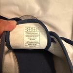 Navy Striped Espadrille Sneakers Blue Size 9 Photo 4