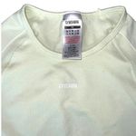 Gymshark Flex Long Sleeve Crop Top Light Green Marl XS EUC Photo 3