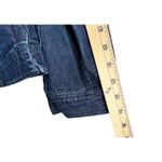 LL Bean Vintage Jean Jacket Women L Blue Denim Pockets Trucker Classic Retro 90s Size L Photo 8