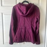 Lululemon  Run for Cold Half Zip Pullover Hoodie Jacket Plum Size 10 Photo 4
