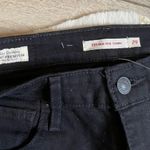 Levi's Premium 721 High Rise Skinny Black Distressed Jeans Photo 1