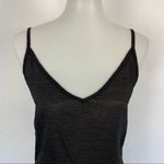 Lacausa  Black Tank Top XS Minimalist Stretch Soft Fitted Basics Photo 1