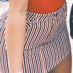 Forever 21 Red, White & Blue Skirt Photo 0