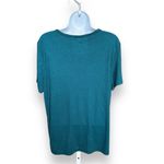 Maurice's Maurice’s 24/7 Women Plus Teal Ribbed Short Sleeve Round Neck Top Shirt 1X NWOT Photo 1