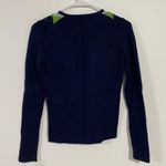 J.Crew Argyle Merino Wool V-neck Sweater Photo 5