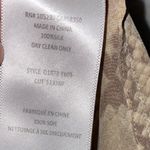 Equipment  Snakeskin Print Silk Button Down Dress Photo 4