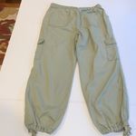 Wild Fable Light Green Lyocell Cotton Cargo Cargo Pants Women’s Large Photo 5