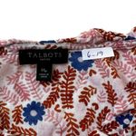 Talbots  Multicolor Floral Blouse Women Basic Top Petite Size Medium | 6-19 Photo 2