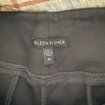 Eileen Fisher Straight Leg Pants Sz Medium Dark Grey Double Button Business Photo 6
