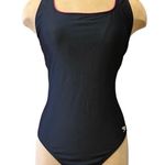 Speedo  Swimsuit One Piece Black Pink 12 Photo 0