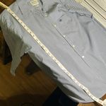 Susan Bristol Vintage gingham check camp shirt with embroidered flowers on pocket 90s blouse Photo 6