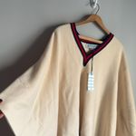 Tuckernuck NEW  Camden Soft Knit Poncho Cape V-Neck One Size Photo 8