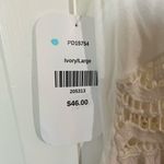 Paper moon white summer dress size large Photo 1