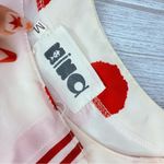 Vintage Nina Donis retro red polka dot swing dress pin up girl long sleeve dress Size M Photo 5