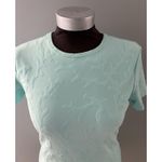 J. McLaughlin  Catalina Cloth Shirt Medium Textured Coral Pattern Fitted Beach Photo 2