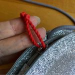 Silver Glitter Rainbow Zip Purse Photo 7