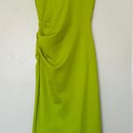ZARA SHOULDER PAD DRAPED DRESS - S Photo 1