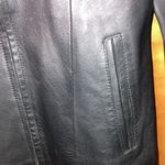 Women’s Black Lather Jacket Size Small Photo 9