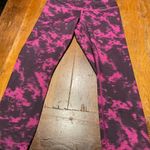 Lululemon Size 4 Wunder Under Crop II Luon Breezie Regal Plum Black Gym Photo 0