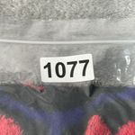 Desigual Sweater Women Small Pink Black Fuzzy Fleur de Lis Casual Colorful Artsy Photo 8