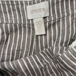 Chico's Chico’s 100% Linen Stripe Pants Photo 7