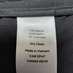 Talbots Women's  Black Wide Leg Bootcut Dress Pants Size 12 Photo 4