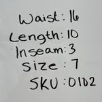 Bebop  Black Denim Cutoff Shorts Frayed Hem Size 7 Photo 5